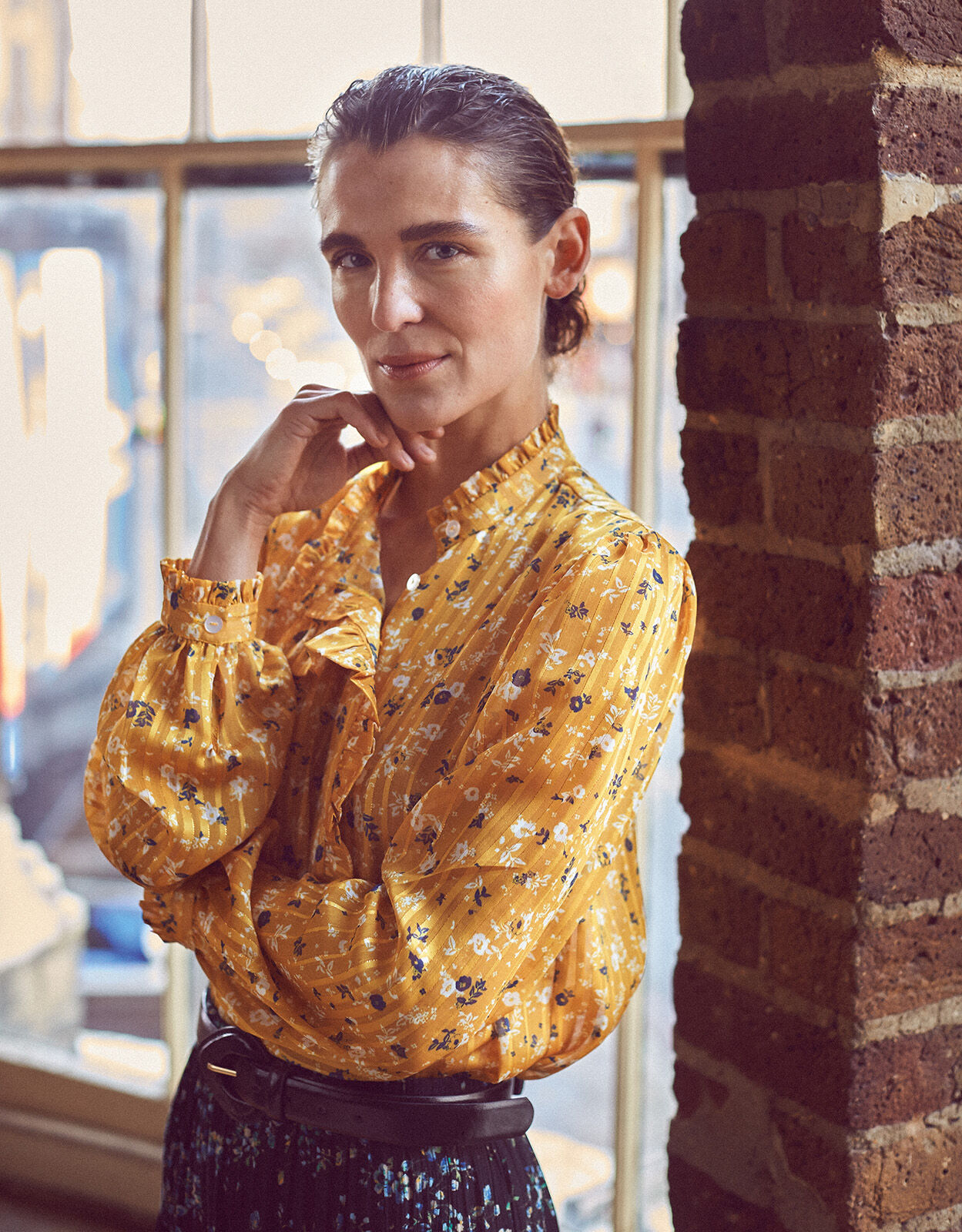 yellow blouse uk