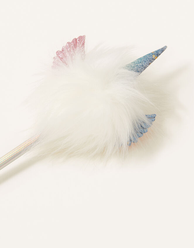 Unicorn Pom-Pom Pencil, , large
