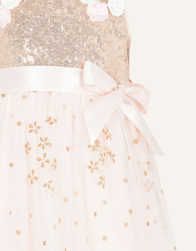 Baby Daisy Sequin Dress, Pink (PINK), large