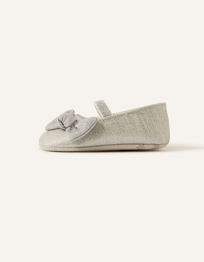 Baby Piper Booties Silver
