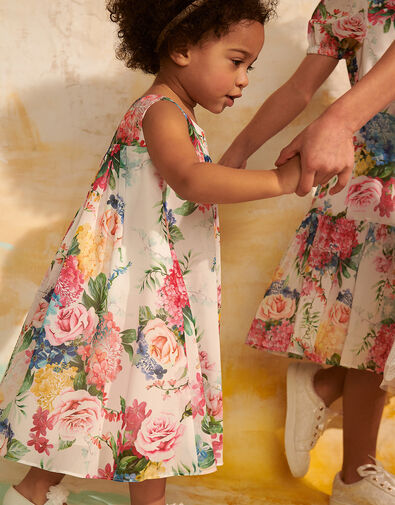 Baby Isla Floral Swing Dress Multi, Multi (MULTI), large