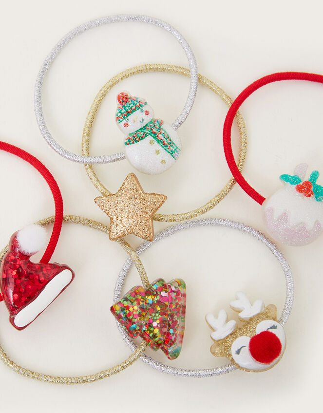 6-Pack Christmas Hair Bands, , large