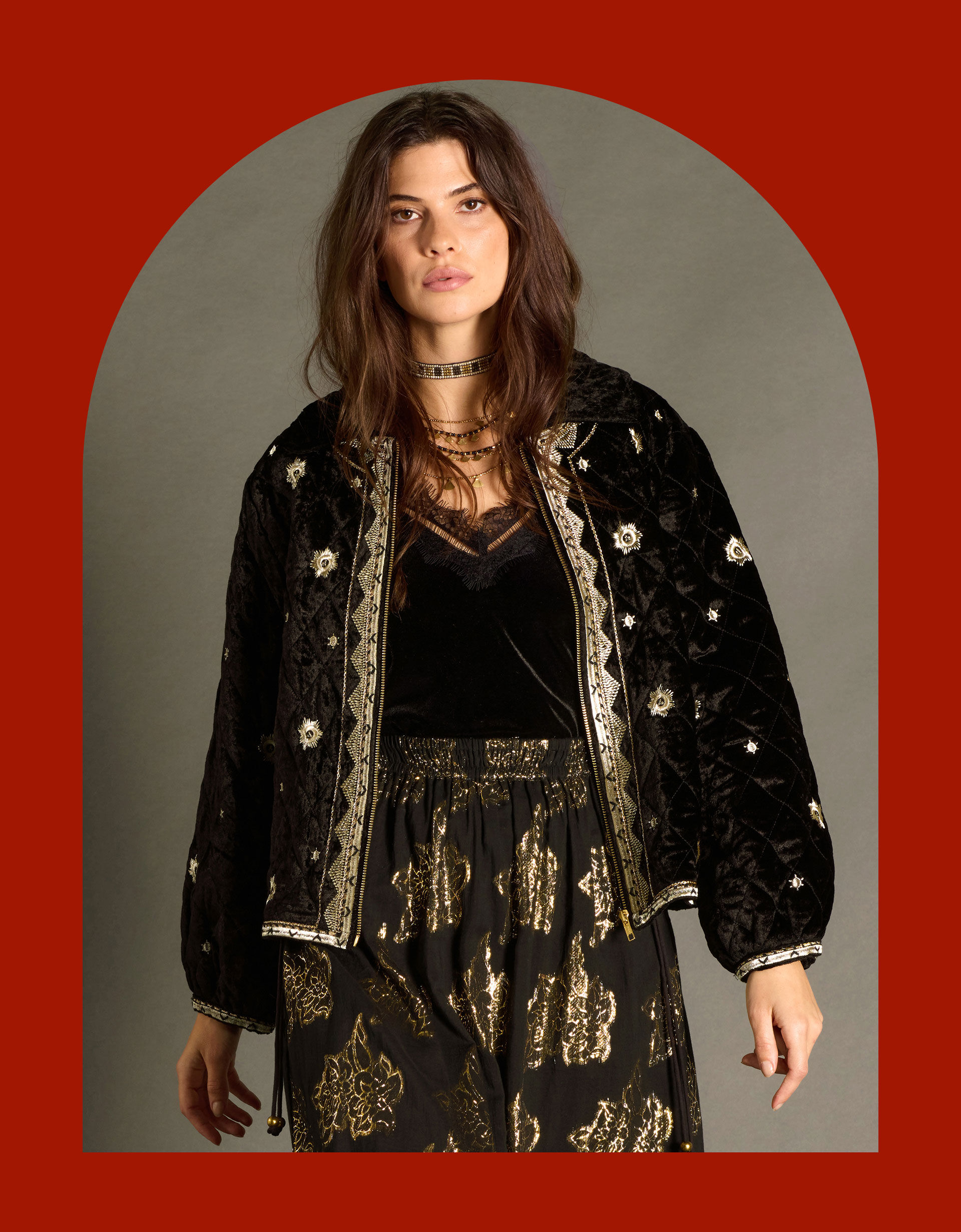 Blazer Court Manches Courtes East 5th Noir Et Blanc - Taille 1X Plus - Neuf Sans étiquettes