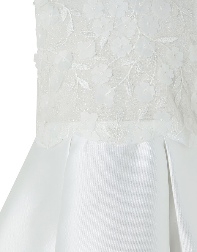 Anika Sparkle Occasion Dress, Ivory (IVORY), large