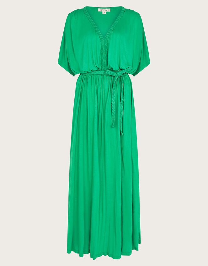 Everly Jersey Dress, Green (GREEN), large