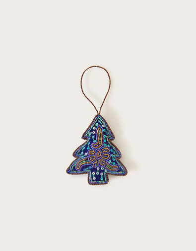 Beaded Tree Hanging Decoration, , large