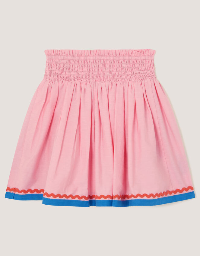 Mermaid & Shell Embellished Skirt, Pink (PINK), large