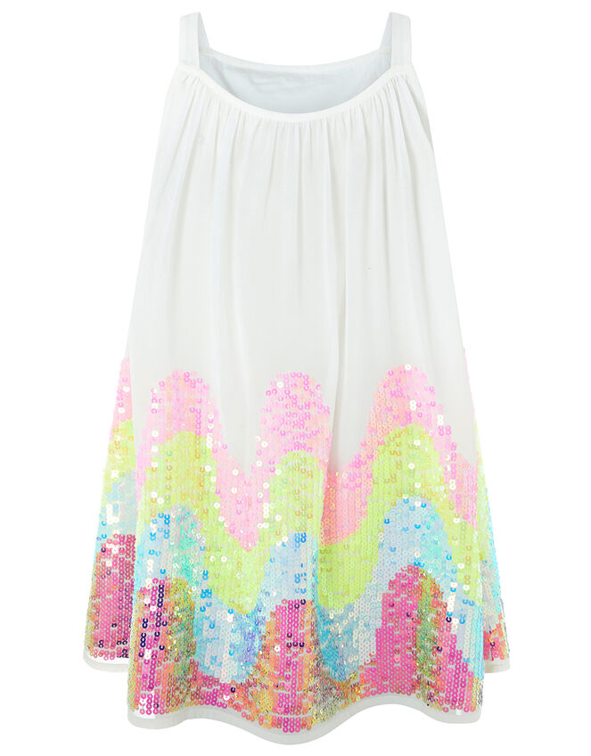 Sophia Rainbow Sequin Dress, Multi (MULTI), large