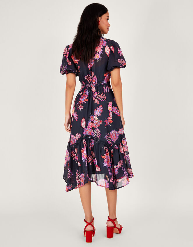 Finn Hanky Hem Dress, Blue (NAVY), large