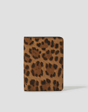 Leopard Print Passport Holder, , large