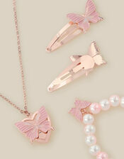 Butterfly Jewellery & Hair Accessories Gift Set, , large
