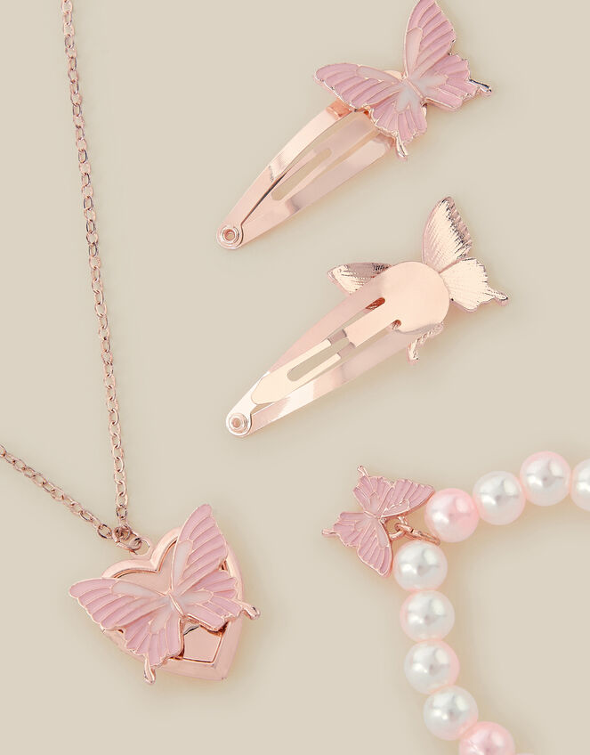 Butterfly Jewellery & Hair Accessories Gift Set, , large