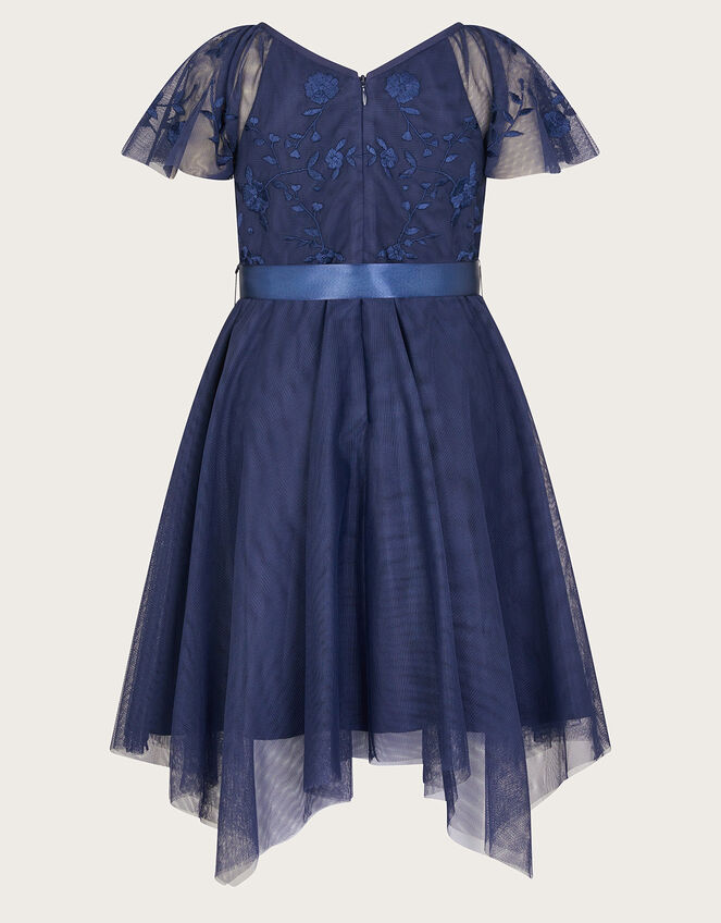 Amelia Embroidered Dress, Blue (NAVY), large