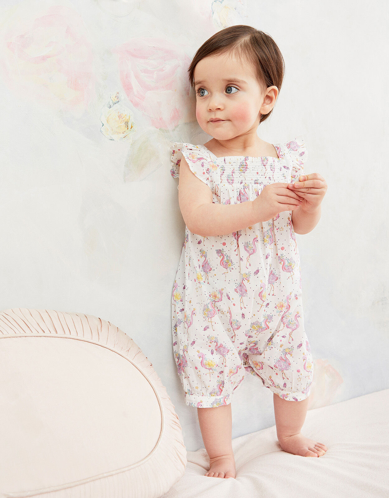 Flamingo romper baby clearance