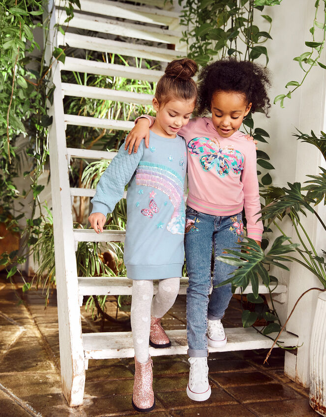 Butterfly Hoodie, Pink (PINK), large