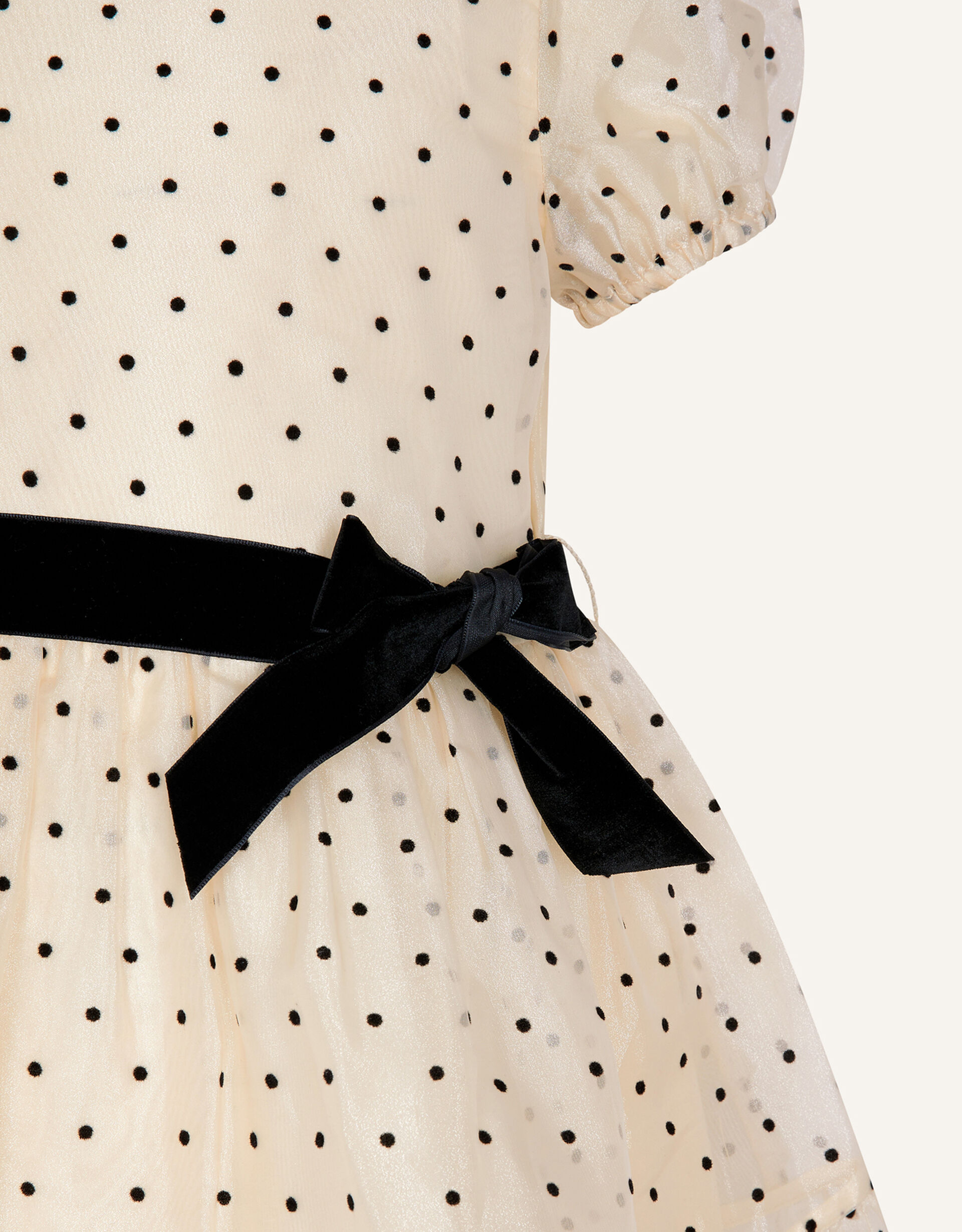 You've Been Spotted Dress - Ivory