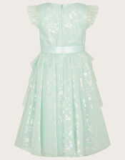 Pia Tiered Dress, Green (MINT), large