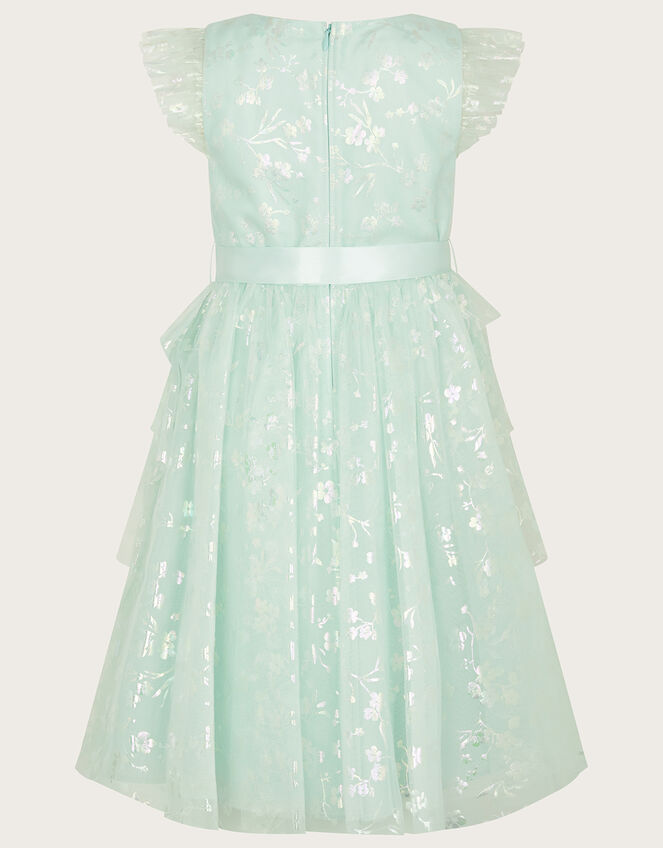 Pia Tiered Dress, Green (MINT), large