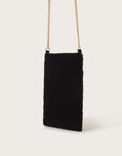 Phoebe Embroidered Phone Bag, , large