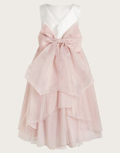Olivia Organza Bridesmaid Dress, Pink (DUSKY PINK), large
