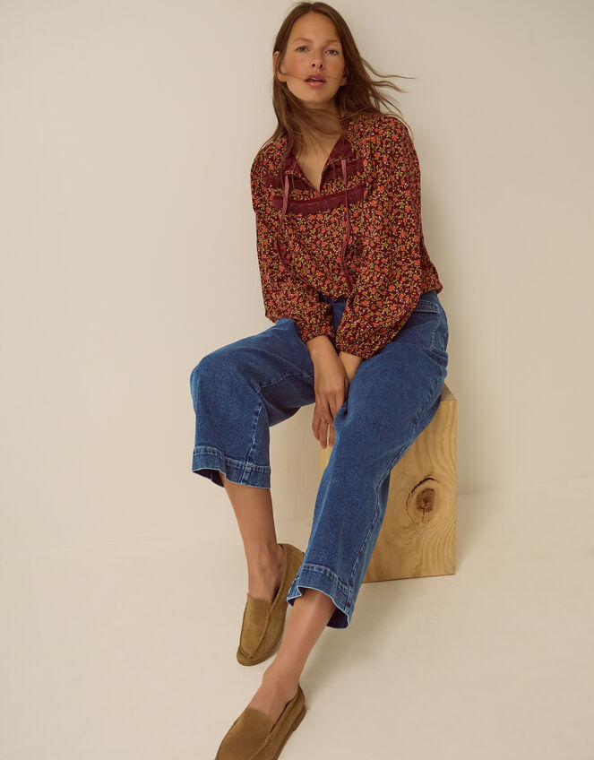 Arlo Regular Cropped Jeans Blue