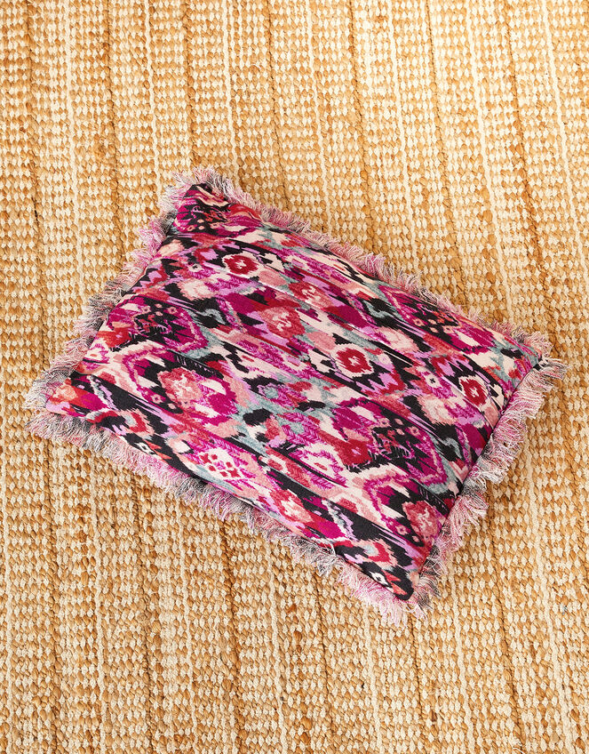 Ikat Printed Cushion, , large
