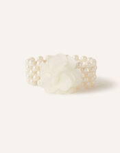 Lace Flower Pearl Bracelet, , large