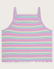 Stripe Tank Top, Purple (LILAC), large