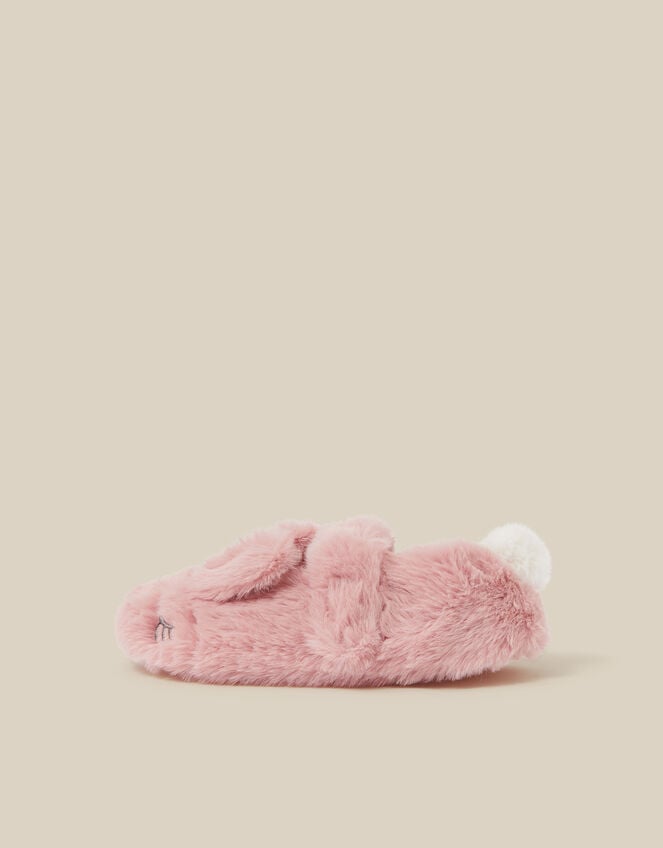 Fluffy Bunny Slippers , Pink (PINK), large