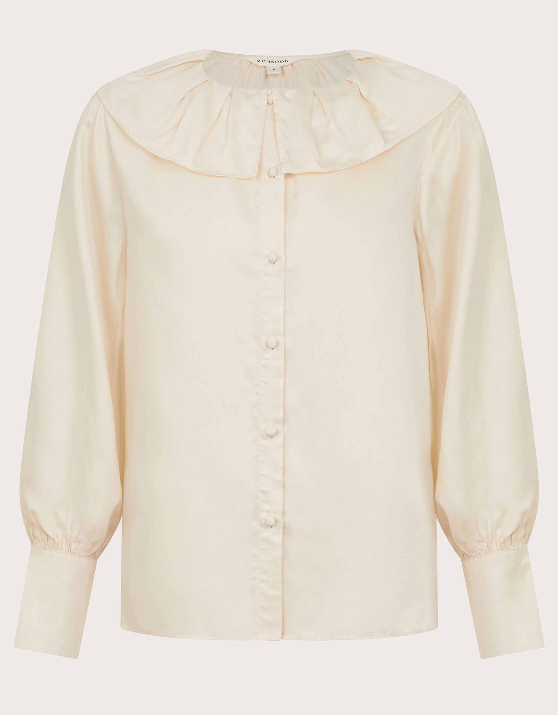 ジャケット・アウター muguet frill sailor collar blouson muguet frill sailor collar blouson White