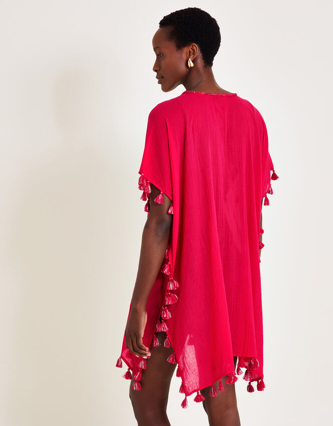 Suki Embroidered Kaftan, Pink (PINK), large
