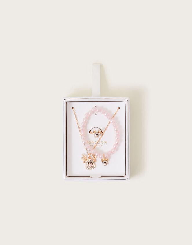Reindeer Jewellery Set, , large
