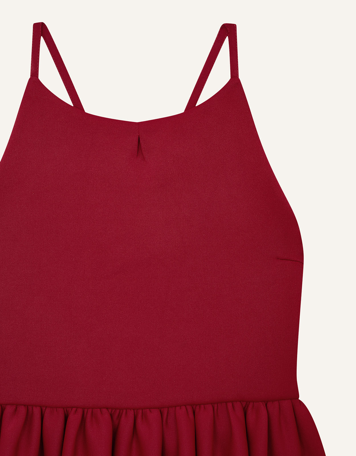 high low scuba dress