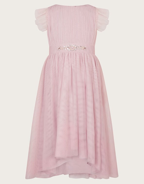 Penelope Belt Dress, Pink (PALE PINK), large