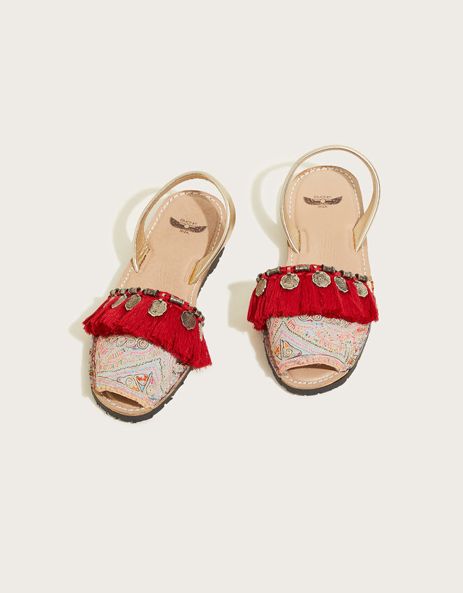 Emonk Ibiza Women's Ibicenca Sandals, Multi (MULTI), large