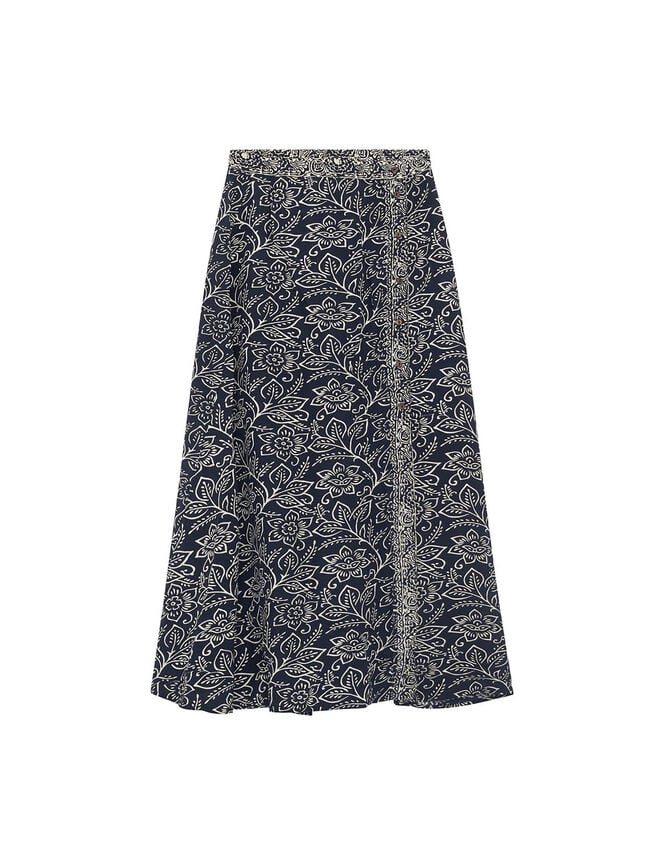 Maison Hotel Eeva Maxi Skirt, Black (BLACK), large