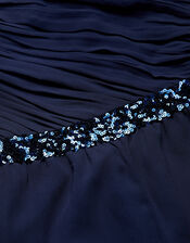 Abigail Bardot Prom Jumpsuit, Blue (NAVY), large