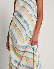 Aubree Stripe Dress, Green (GREEN), large