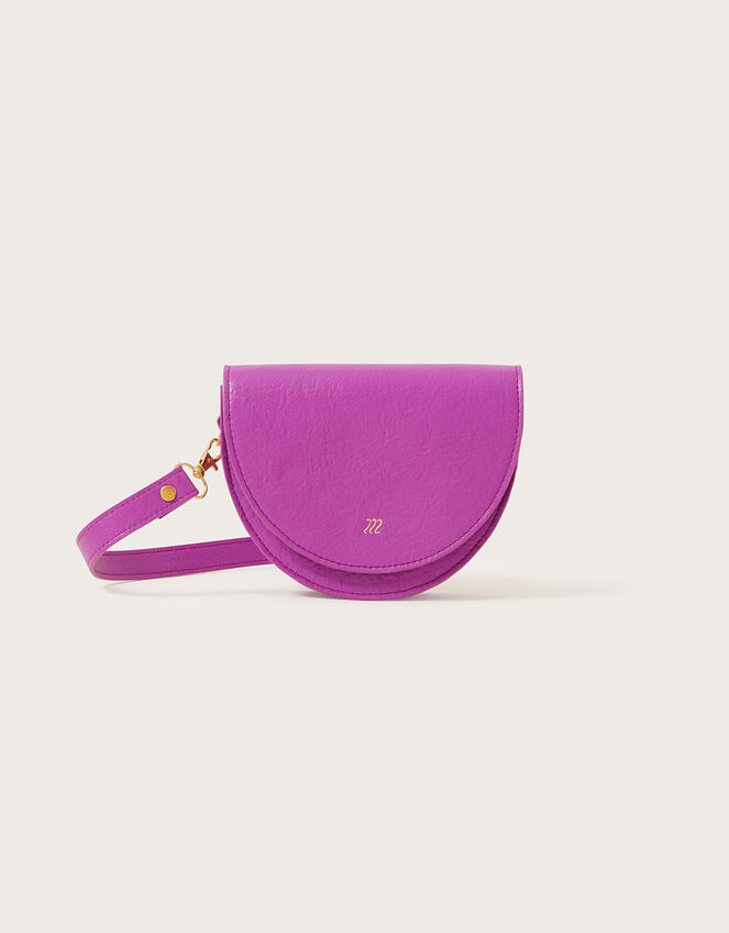 Mini Cross-Body Bag in Banana Leather, , large