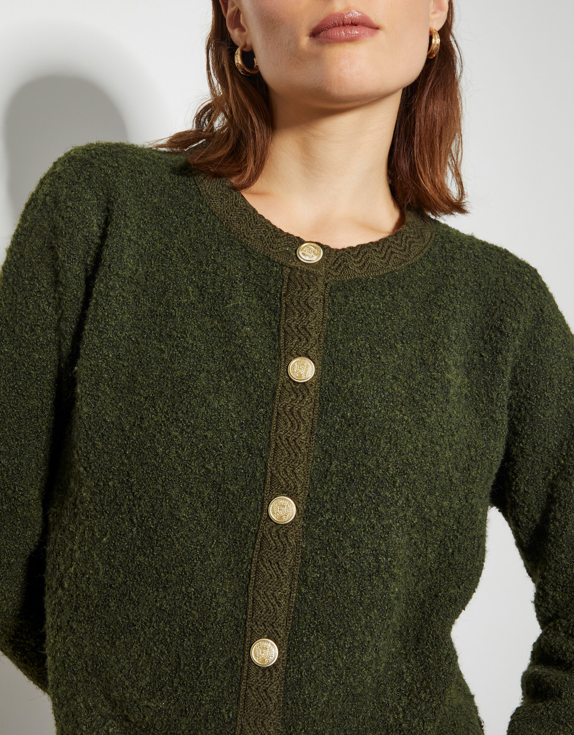 Womens boucle cardigan outlet