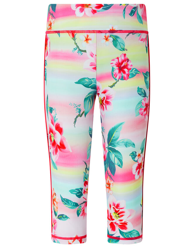 Serena Tropical Floral Active Leggings, Multi (MULTI), large