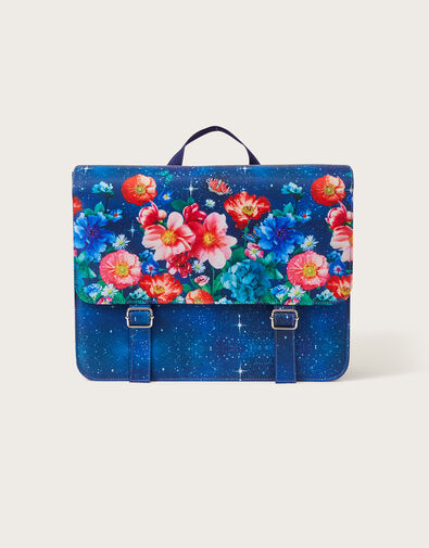 Printed Satchel Backpack, , large