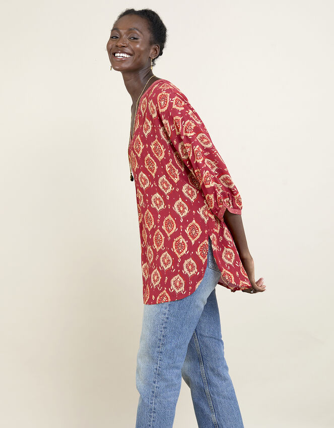 East Lucinda Top, Red (RED), large
