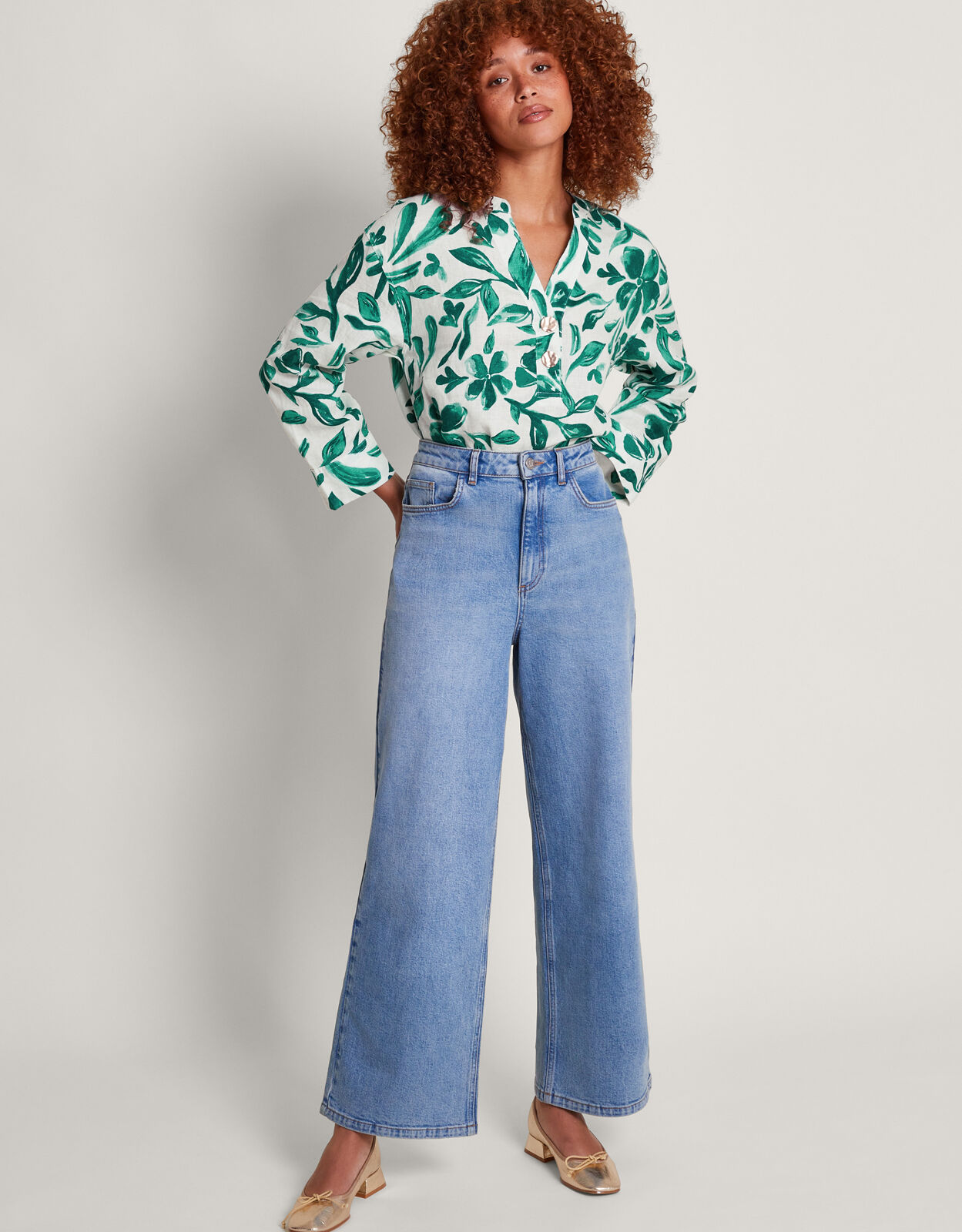 Linen Tops Women s Linen Shirts Blouses Monsoon UK
