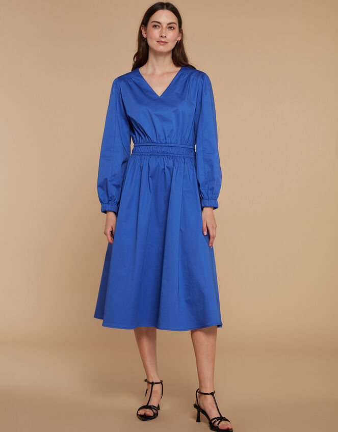 Mirla Beane Stella Dress, Blue (COBALT), large