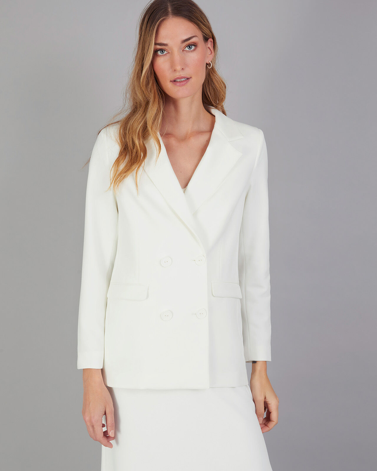 Ivory jacket for wedding on sale guest