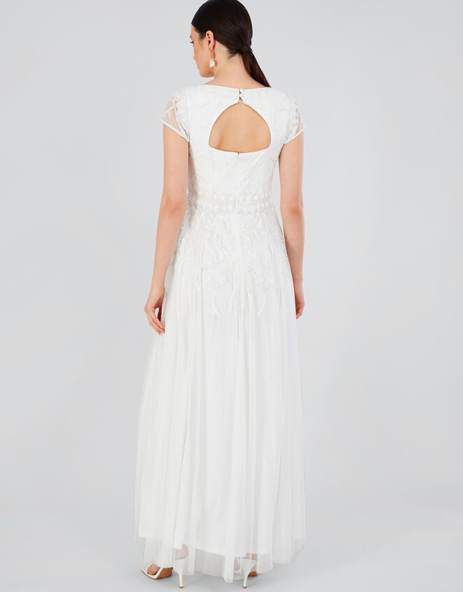 Simone Bridal Maxi Dress, Ivory (IVORY), large