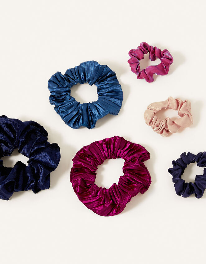 School Scrunchie Multipack, , large
