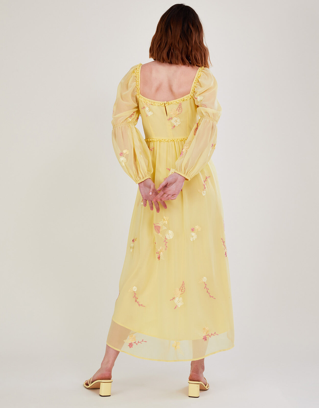 Yellow cheap monsoon dress