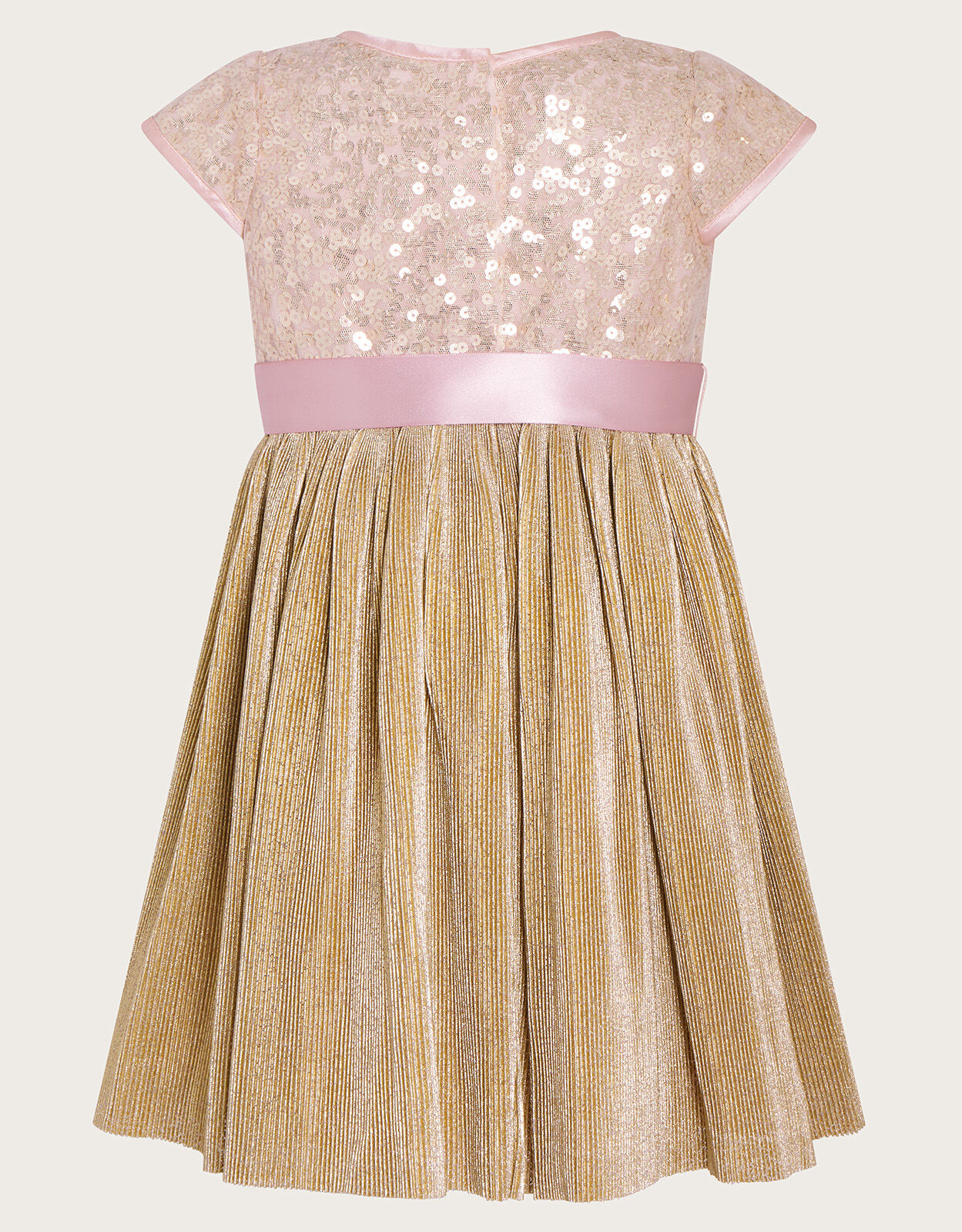 Gold sequin cheap girl dress